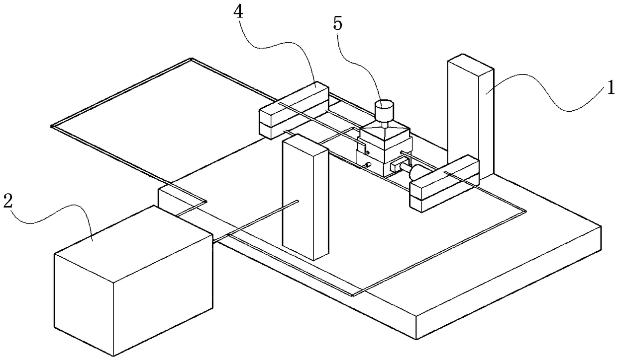 Direct shear test system for seasonally frozen ground and test method thereof