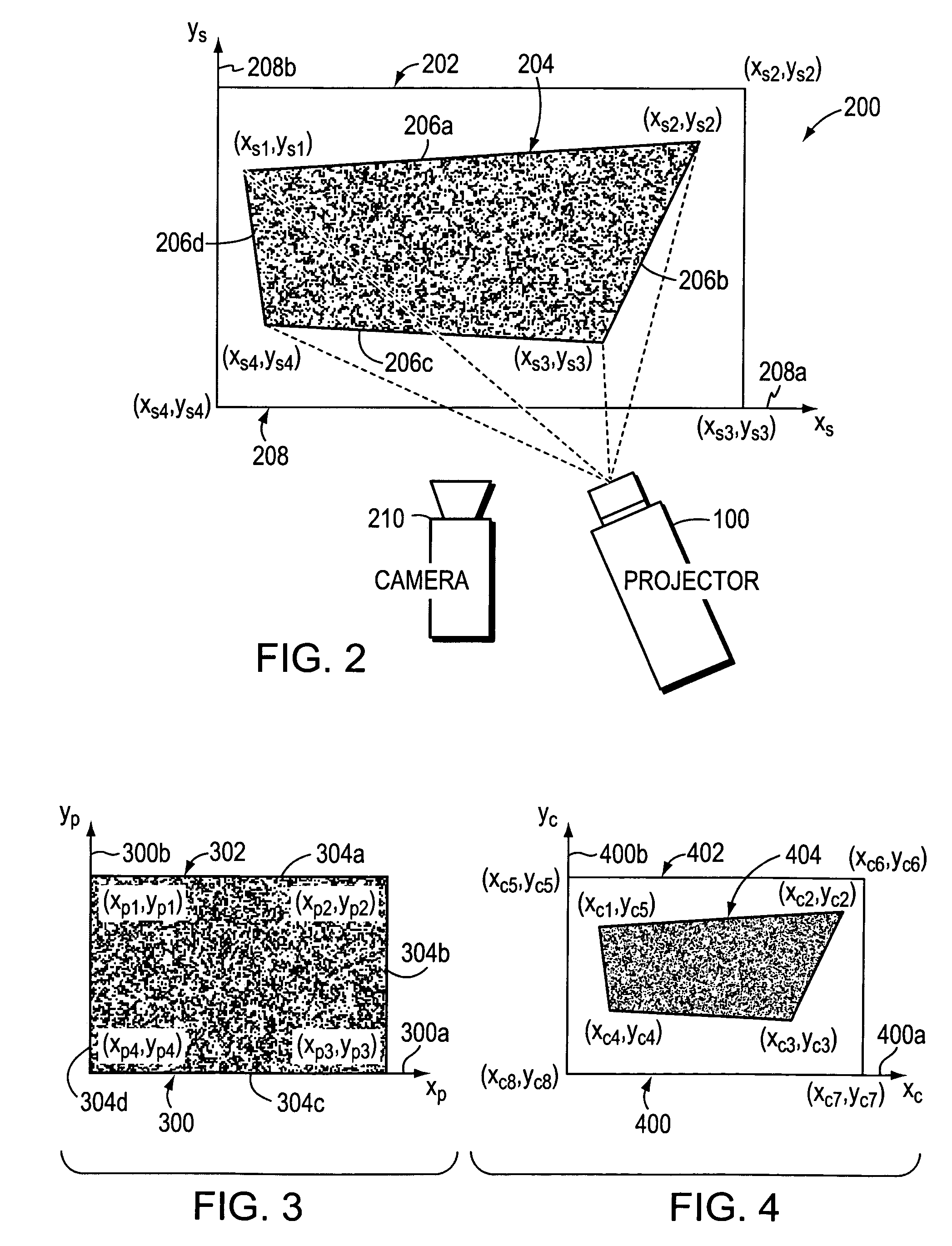 System and method for correcting luminance non-uniformity of obliquely projected images