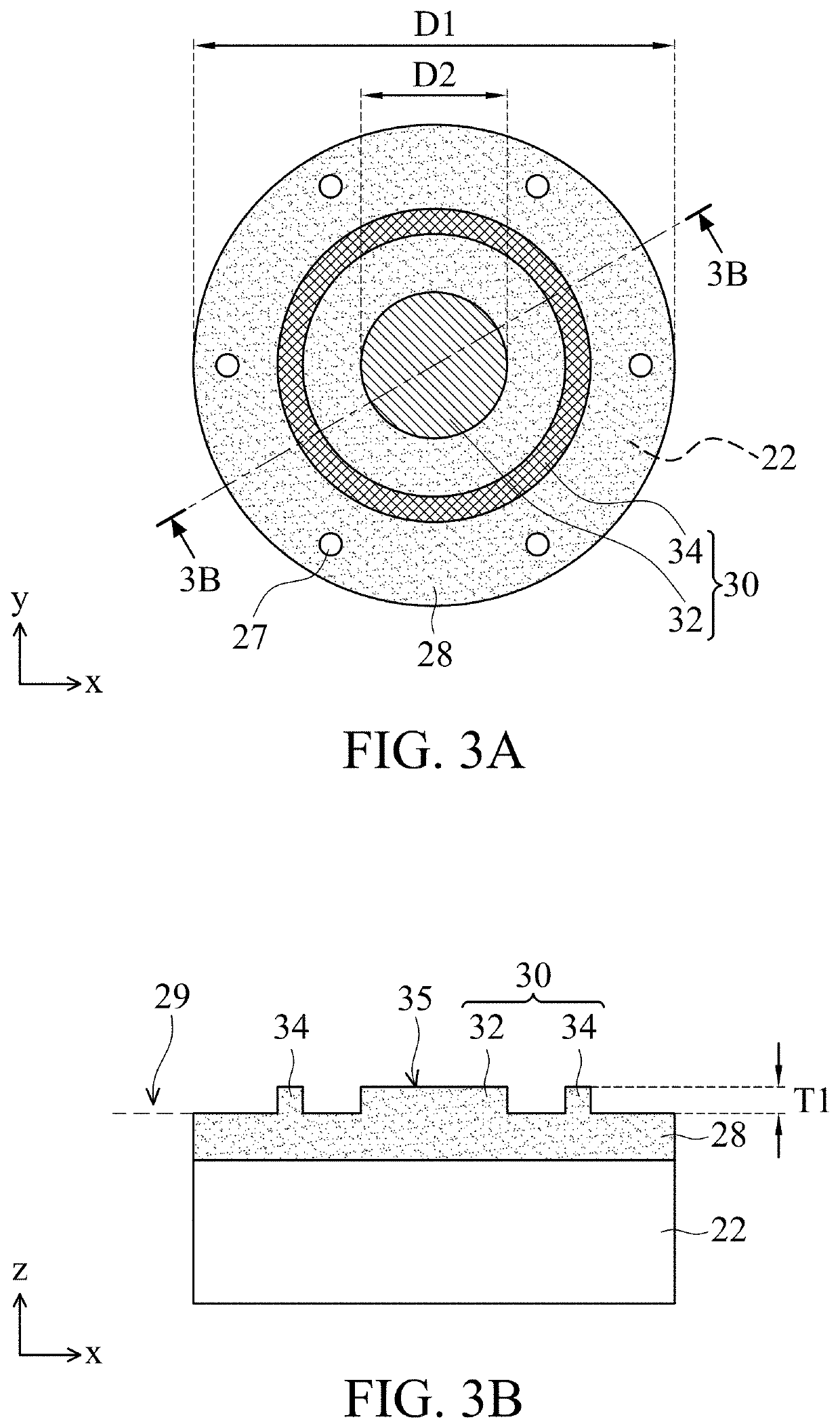 Semiconductor wafer carrier structure and metal-organic chemical vapor deposition device