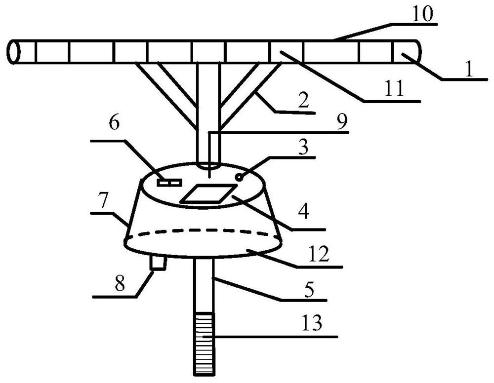 Non-contact voltage detection and phase identification device