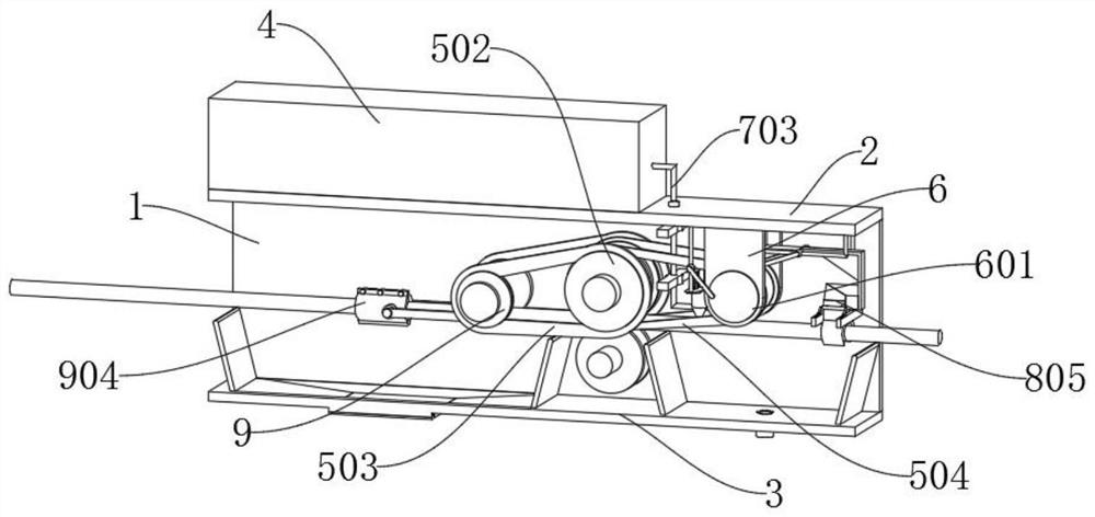 Environment-friendly hydrometric cableway oiling machine for water conservancy detection