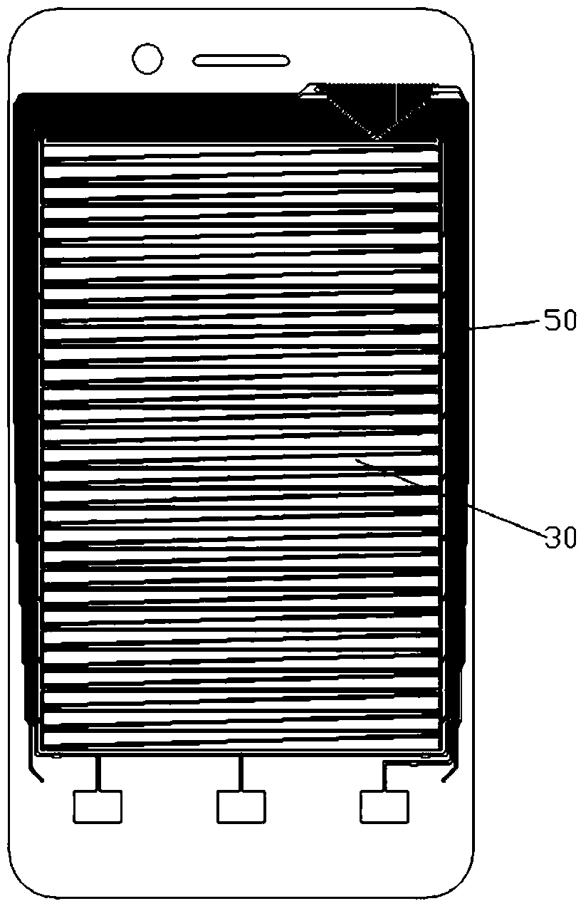 Carbon nano-tube capacitive touch screen and manufacturing method thereof