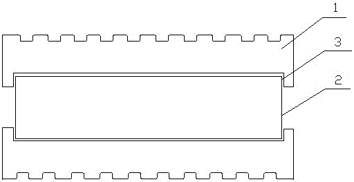Solid yoga foam roller and processing method thereof