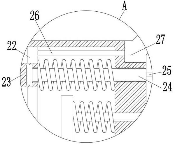 An electrical cabinet base with shock absorption function