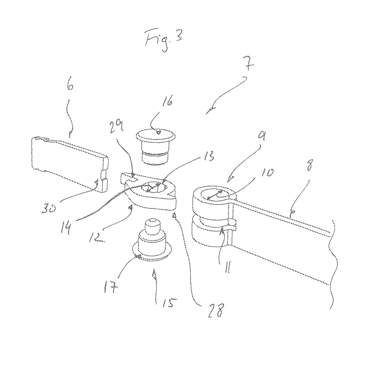 Screwless hinge for a pair of eyeglasses