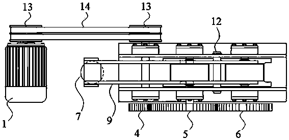 Automatic brazing rod pulling device of plugging hole opening machine