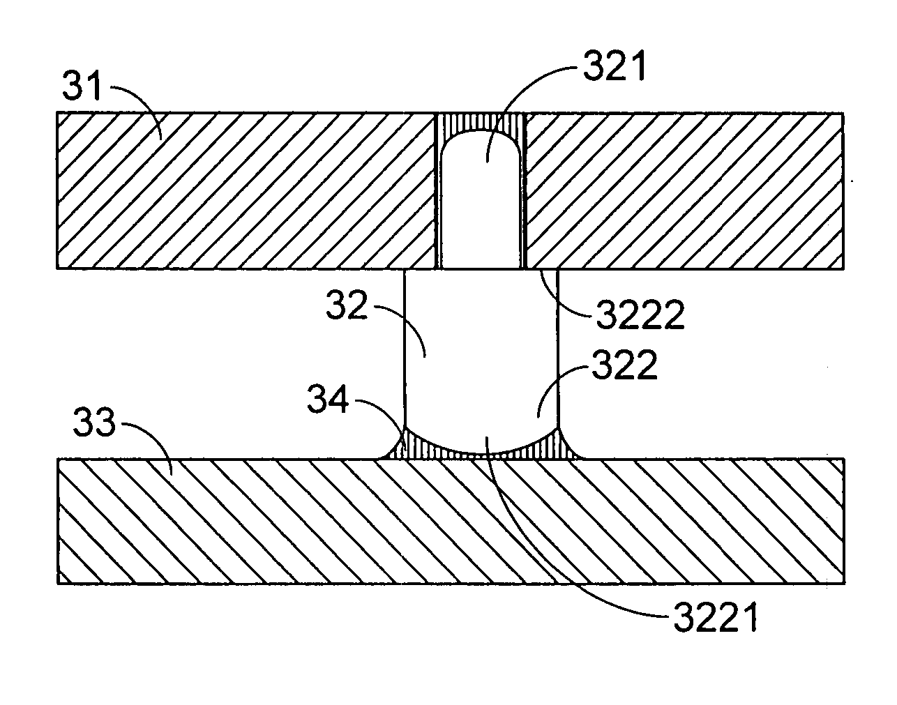 Surface mount connector and circuit board assembly with same