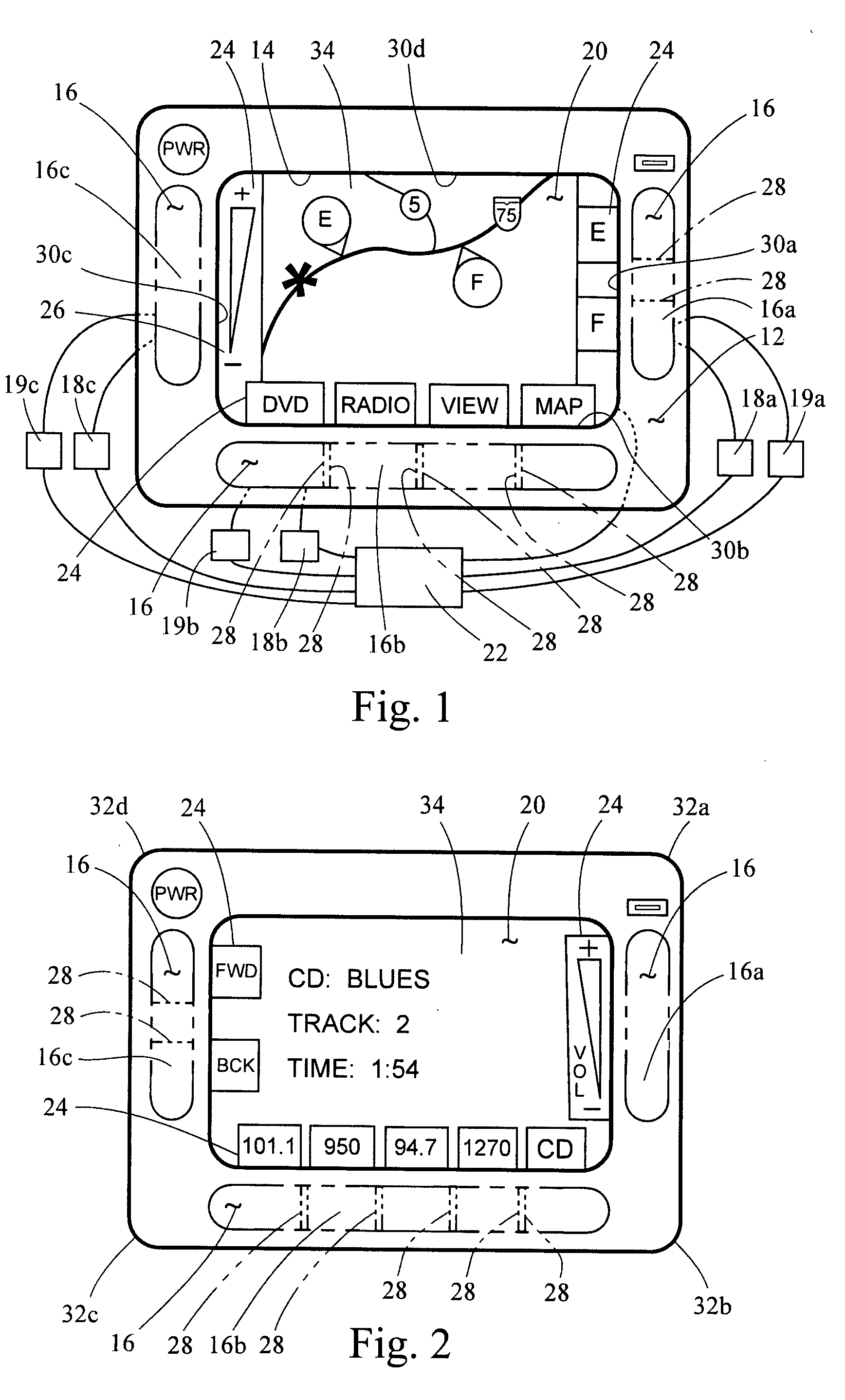 Touch control bezel for display devices