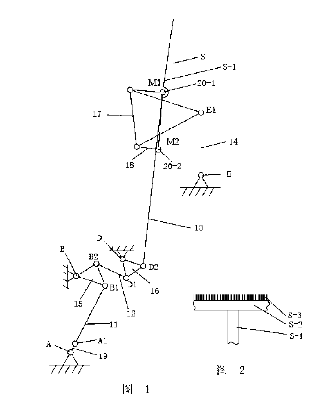 Groove pin structure of warp knitting machine