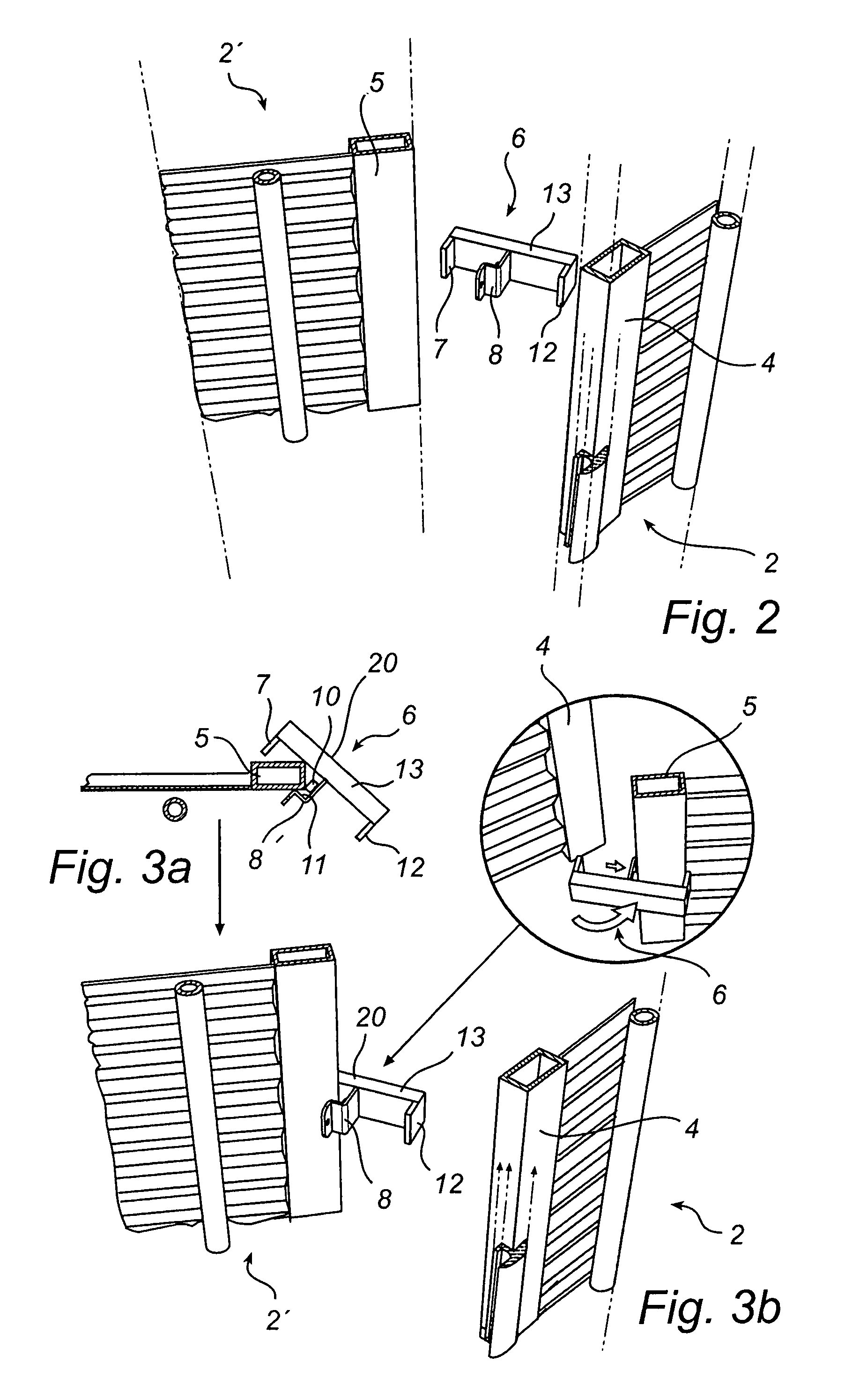 Container lock and method for locking of container door