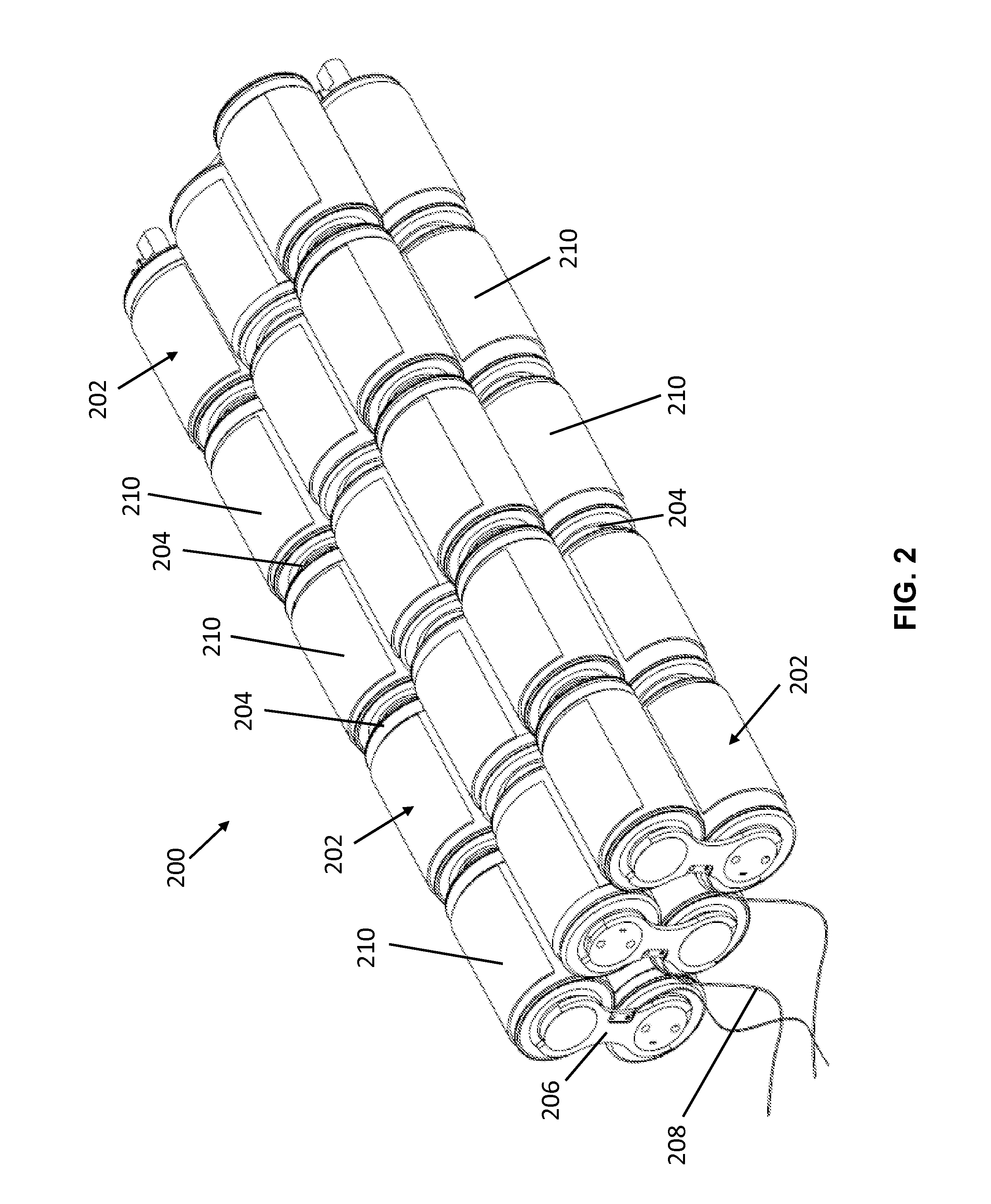 Apparatus for enclosing energy storage devices