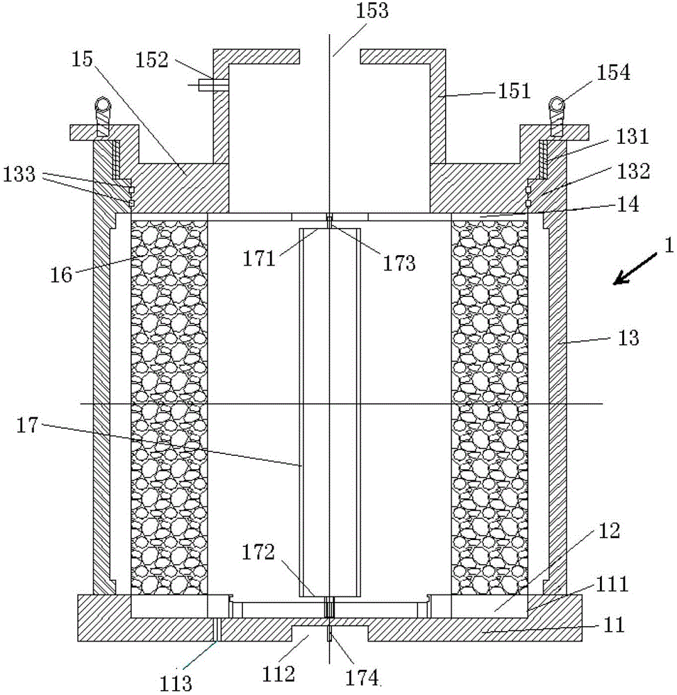 Well cementation cement sheath performance simulation experiment device and experiment method