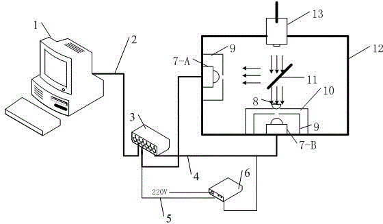 Method and device for detecting transparency of tissue engineered cornea