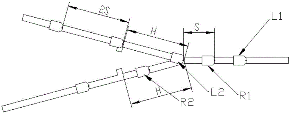 Rail car turnout combination dispatching system and method
