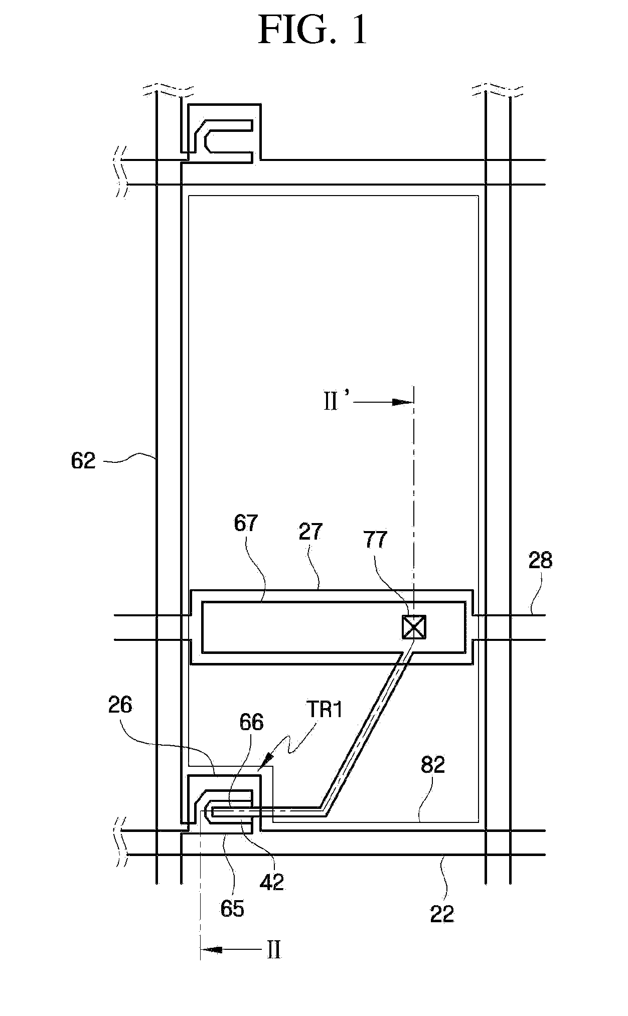 Display substrate, display device including the display substrate and method of fabricating the display substrate