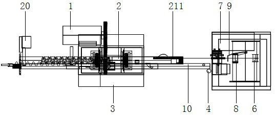 A high stem crop binding device