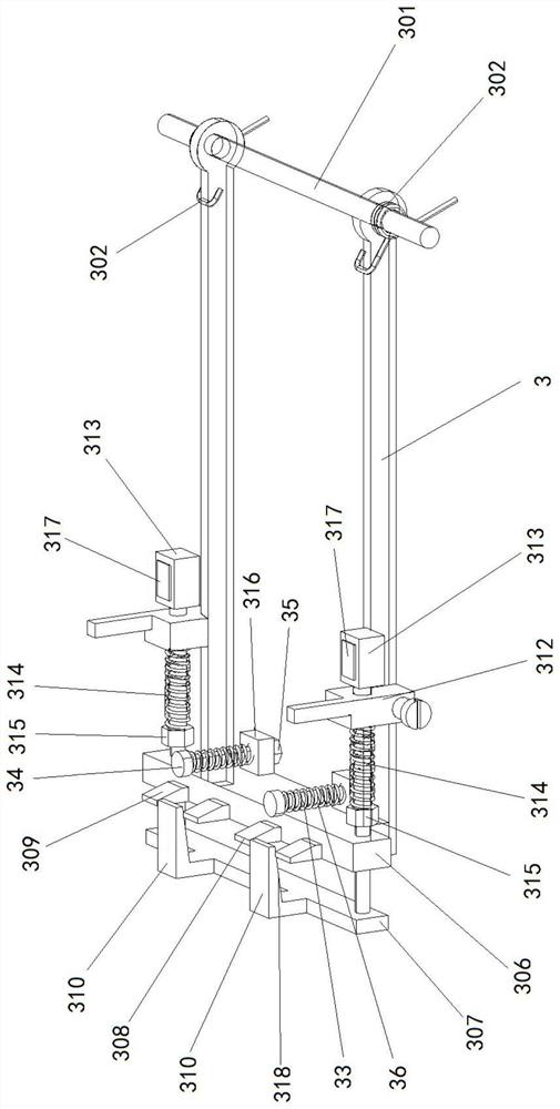 A bag opening and closing mechanism on a new bagging machine