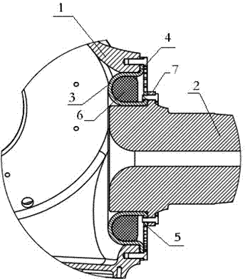 Wind generating set transmission system with damping function