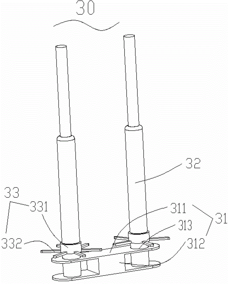 Conveying mechanism of powder coating booth