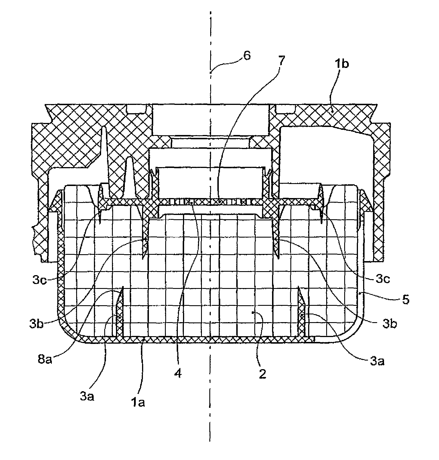Sound damper for vehicle compressed air systems