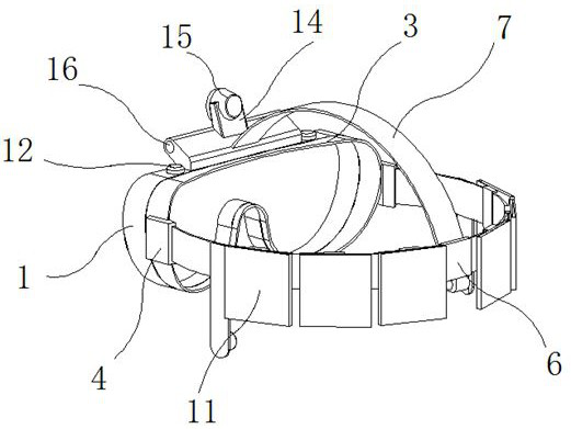 An observation goggle with multiple eye protection structures for laser welding detection