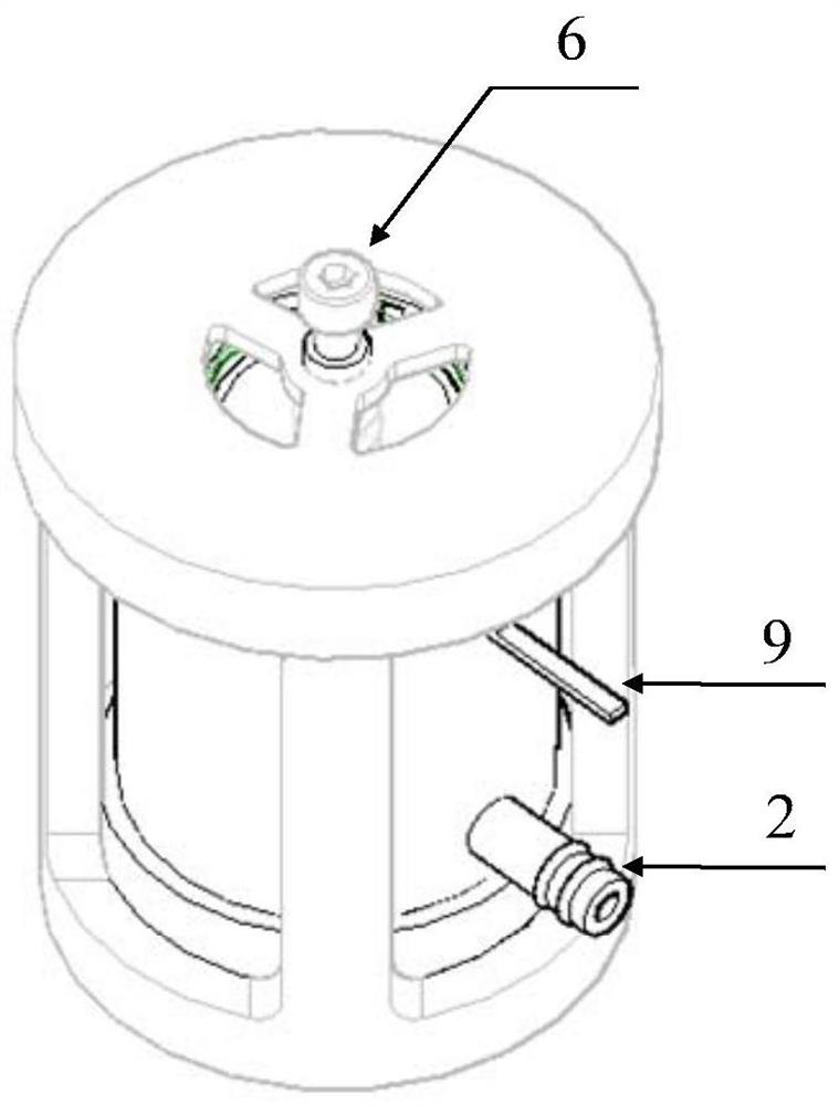 Small pipe outer wall electroplating device