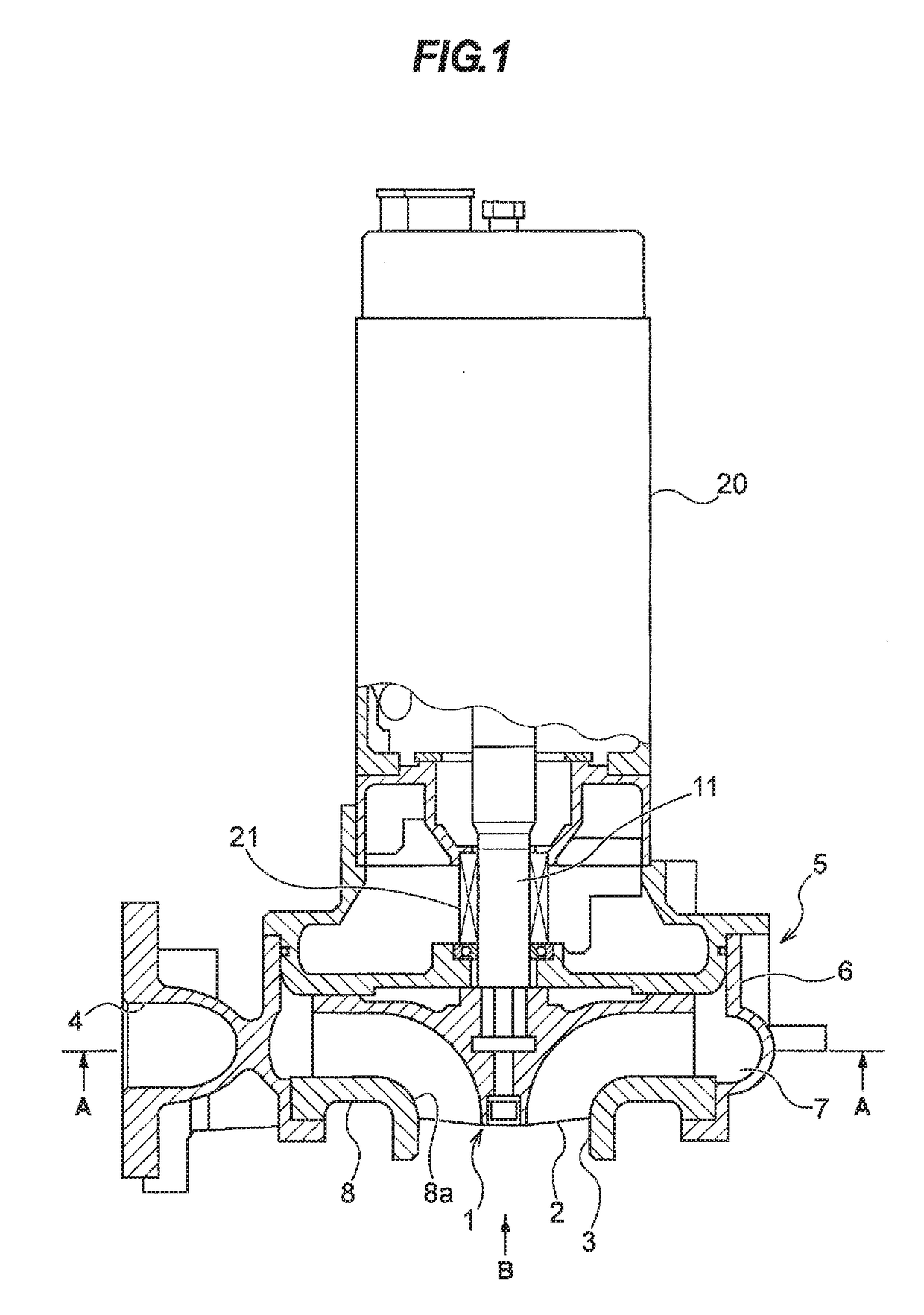 Volute pump