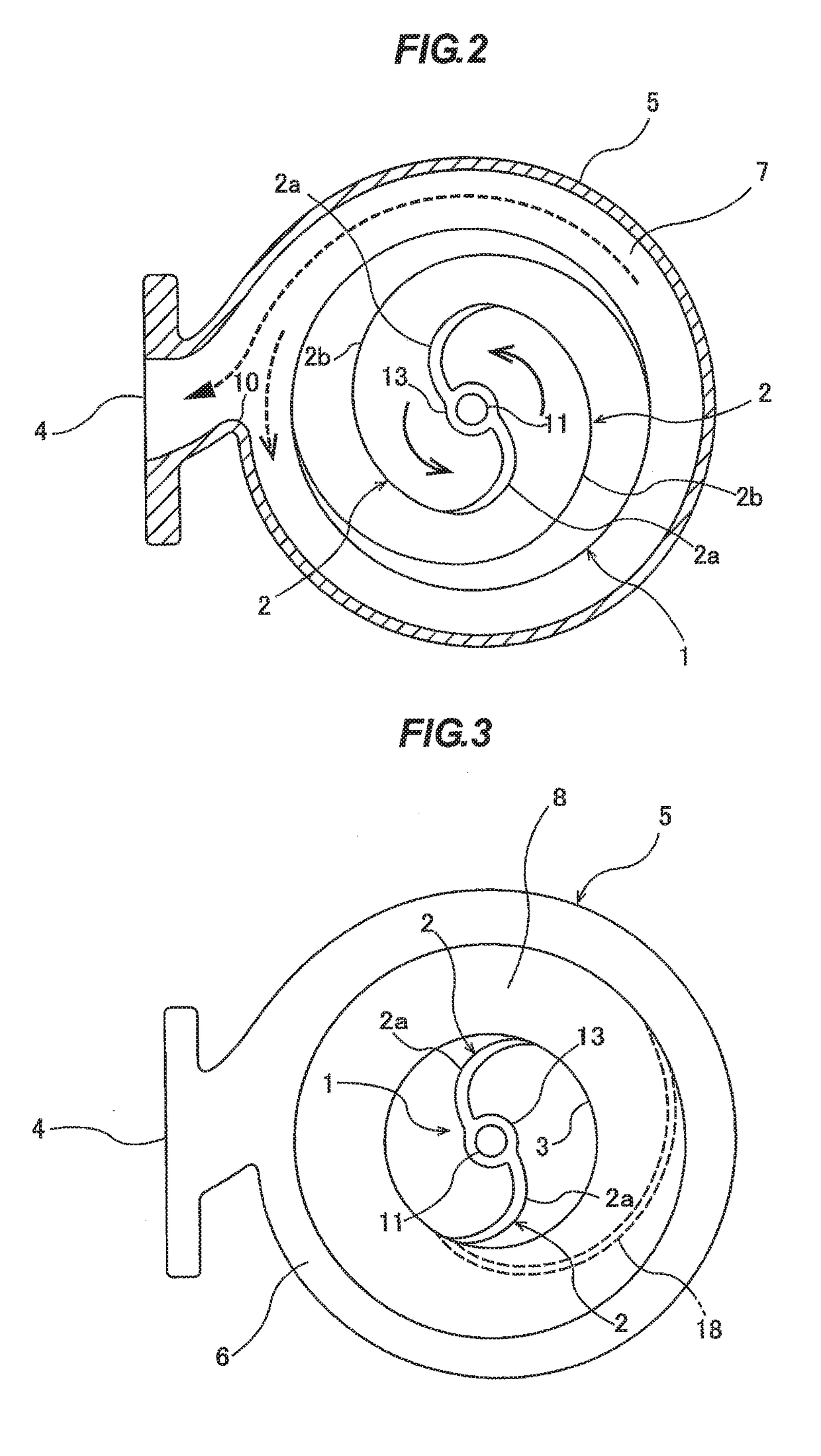 Volute pump