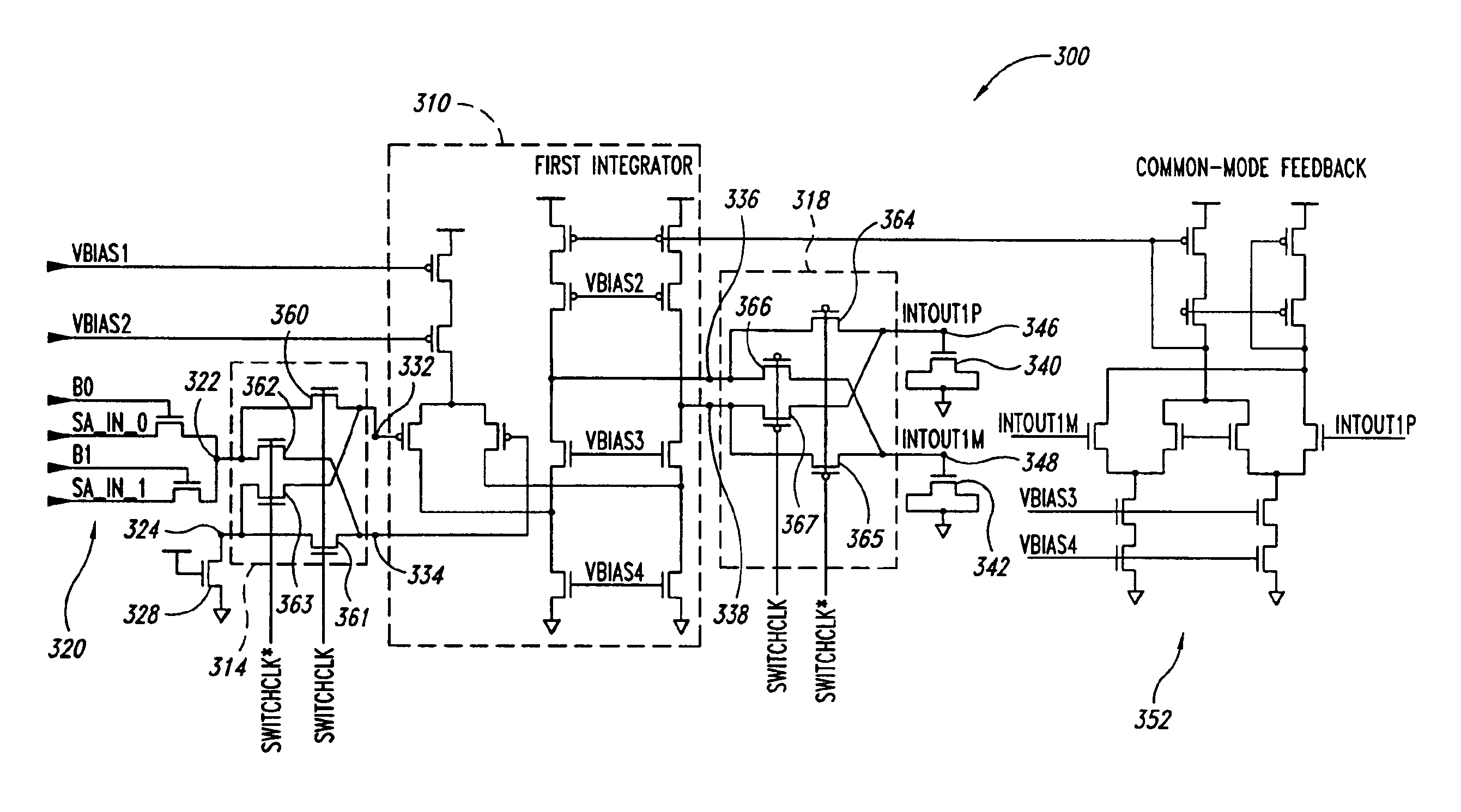 Noise resistant small signal sensing circuit for a memory device