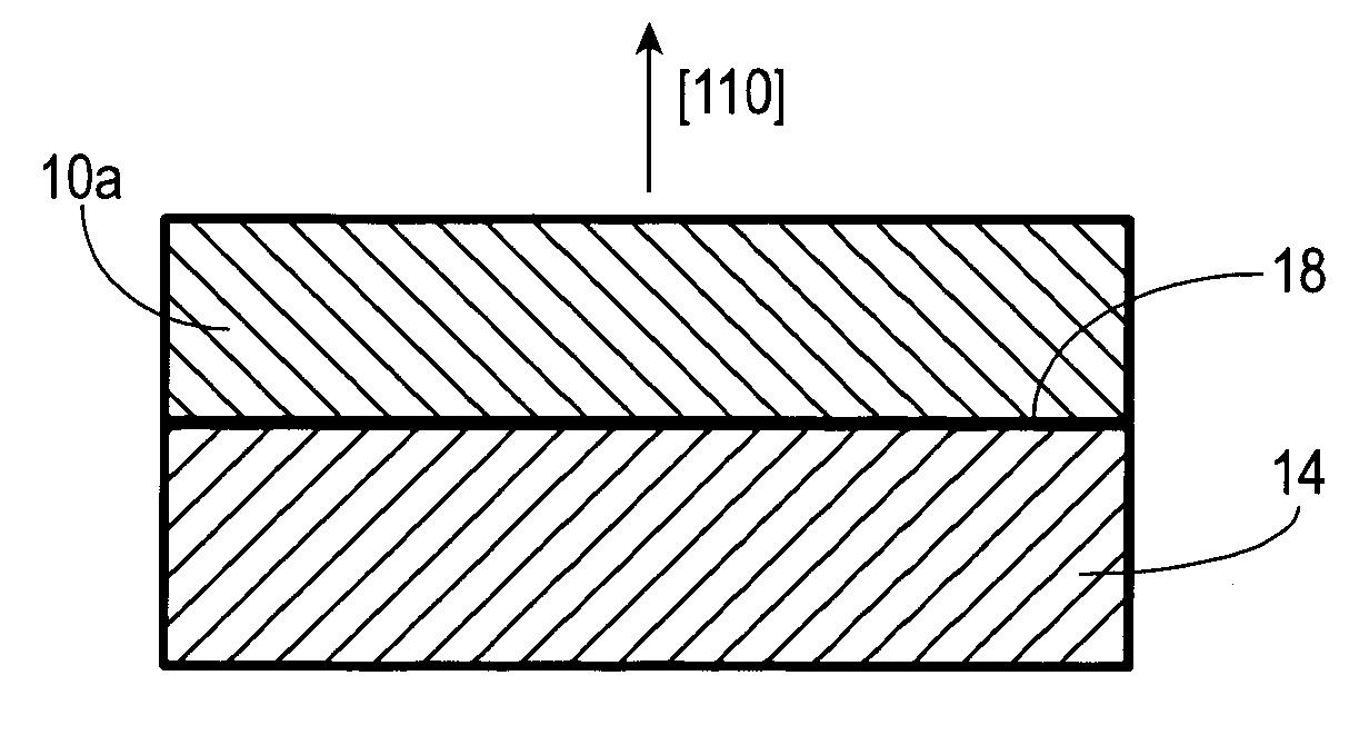 Orientated group IV-VI semiconductor structure, and method for making and using the same