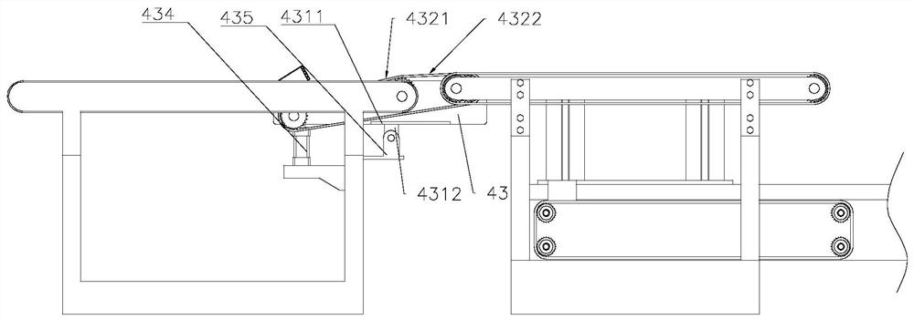 Sand blasting system for aluminum profile sand blasting