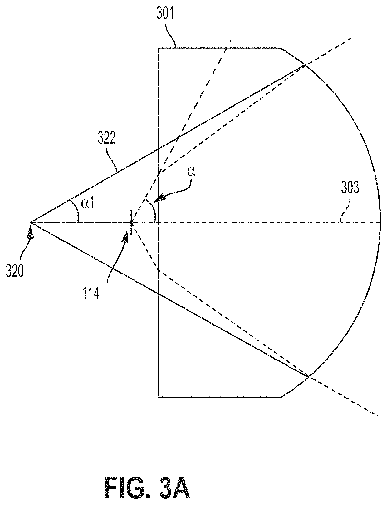 Pivoted elliptical reflector for large distance reflection of ultraviolet rays