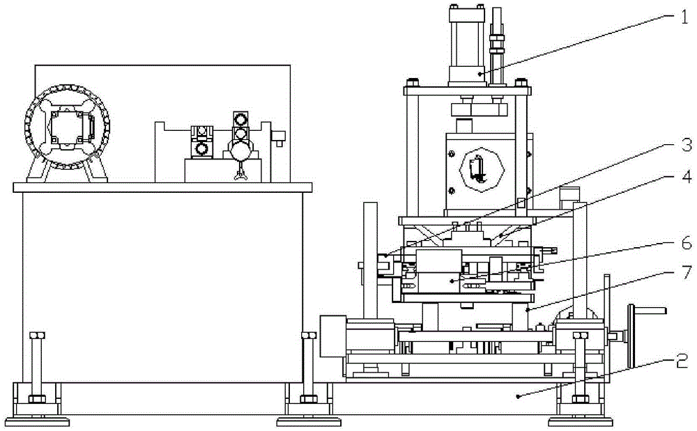 Fixed-length cutting-off equipment capable of adjusting cutting-off angle in multiple directions