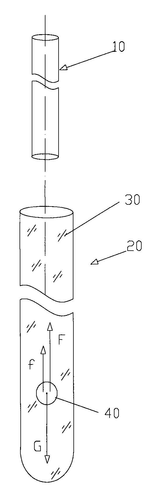Method and device for testing gelation time of electrolyte colloid