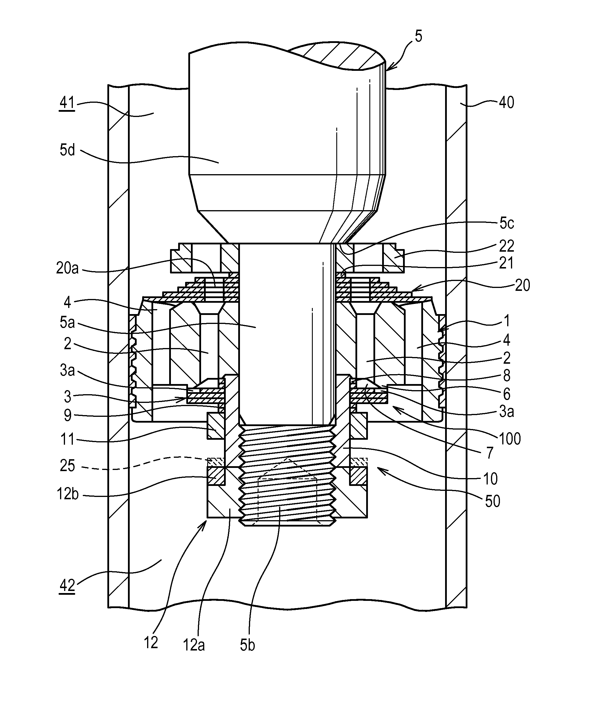 Damping valve for shock absorber