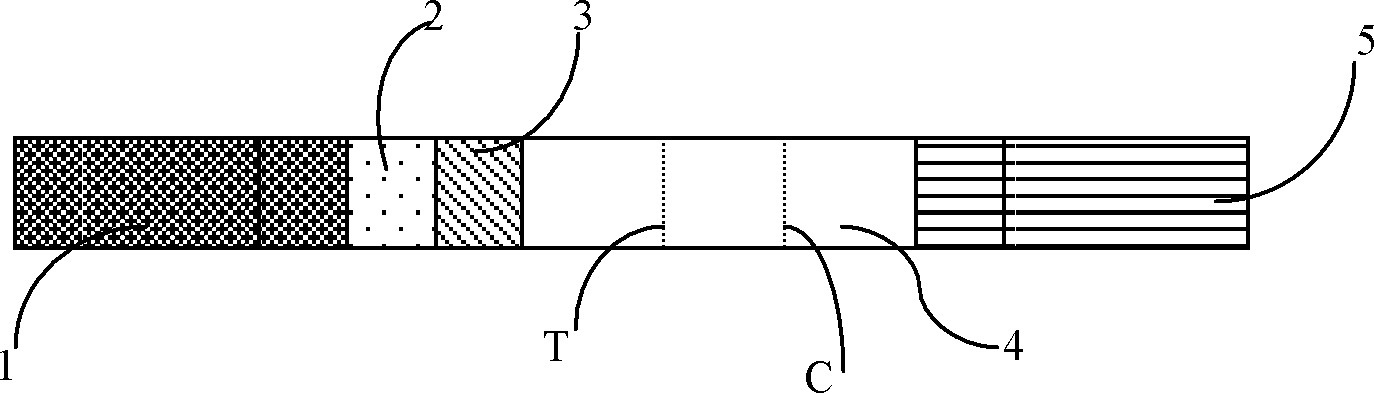 Colloidal gold test paper for quickly detecting troponin I and preparation method for colloidal gold test paper