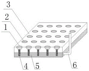 Method for manufacturing substrate seedling-growing floating tray