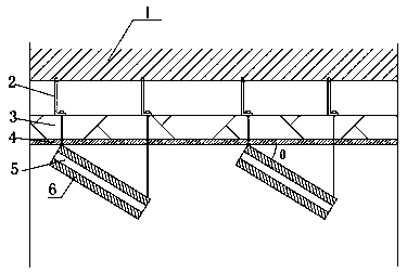 Inclined capillary tube and construction method thereof