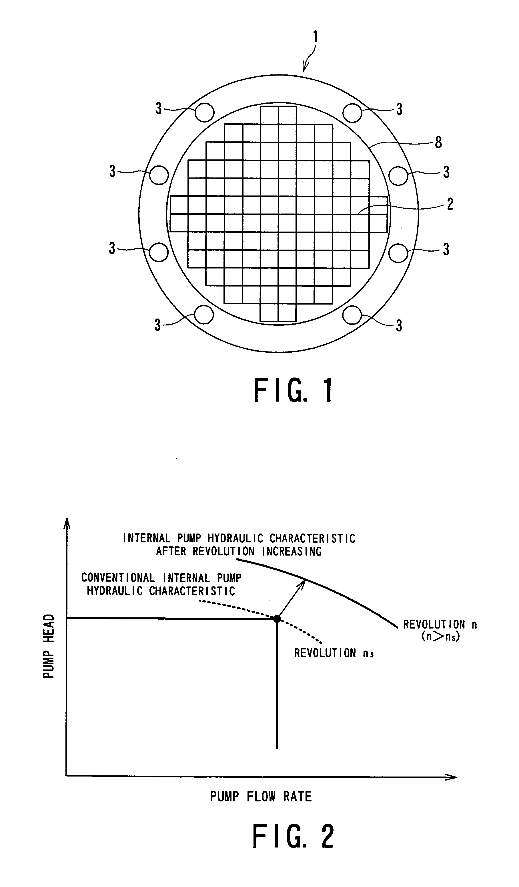 Coolant recirculation equipment for nuclear reactor