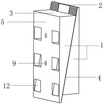 Wedge-shaped base leveling device