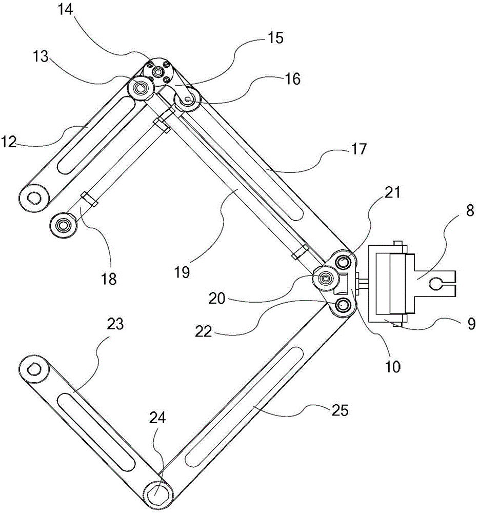 Bi-plane parallel mechanism capable of achieving plane two-dimensional positioning and spatial two-dimensional orientation