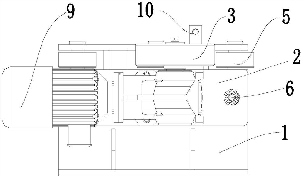 Mold table positioning method on prefabricated parts production line