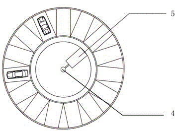 Energy-saving three-dimensional parking system