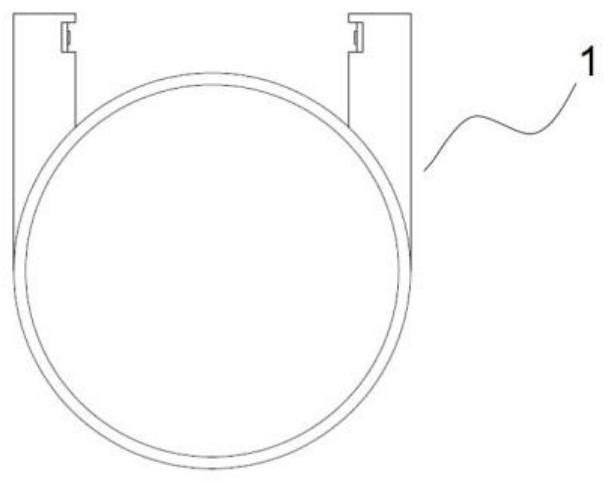 A downstream pipeline backwater alarm non-return drainage system and non-return drainage method