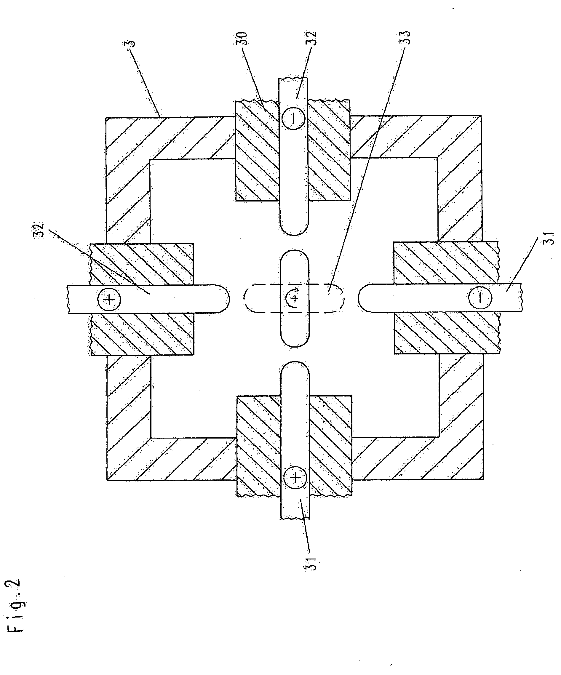 Device for electrohydraulic forming of sheet metal