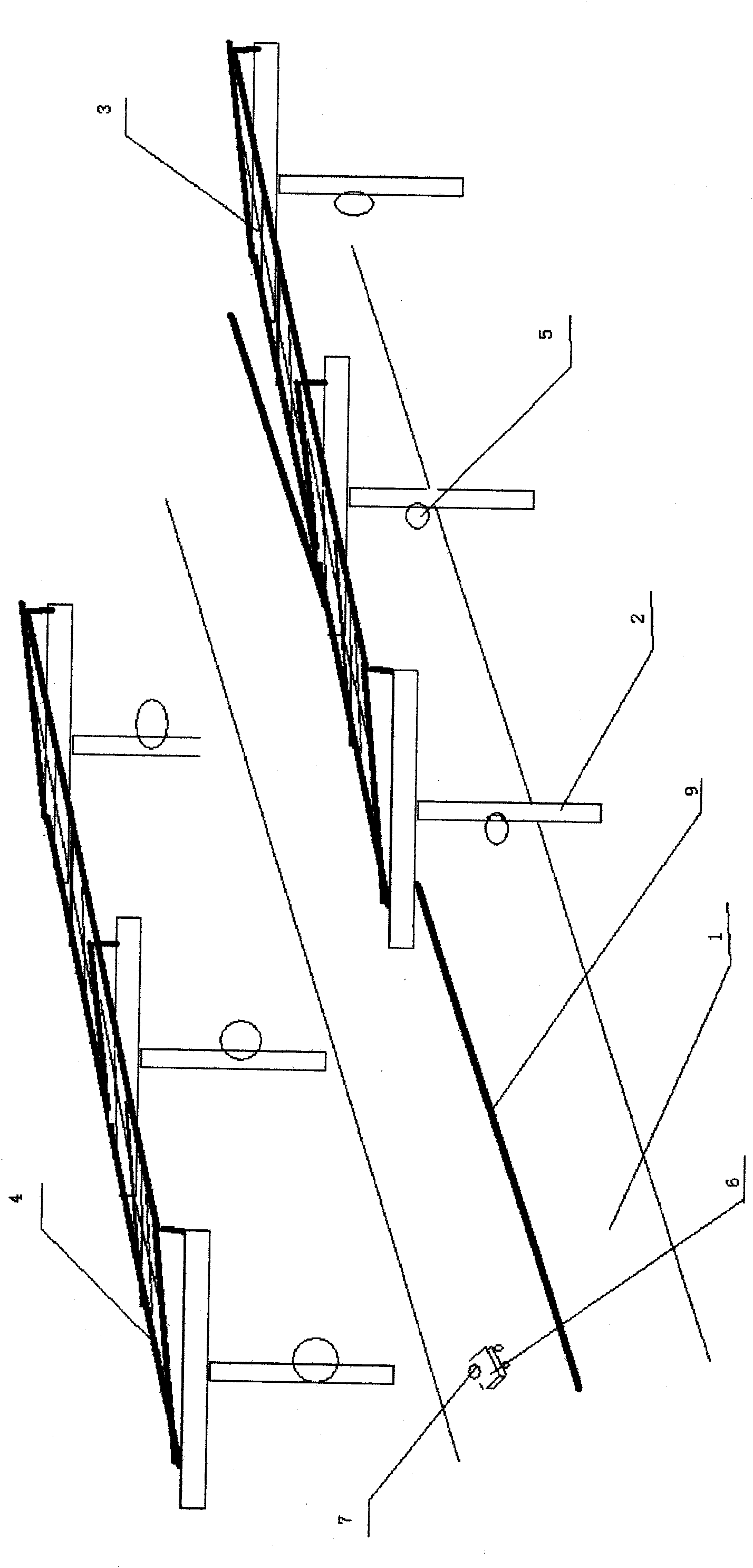 Highway-based solar photovoltaic wireless power supply system