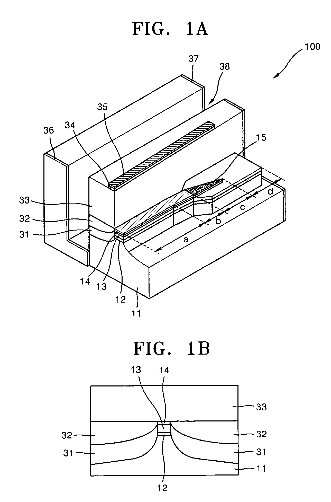 Reflective semiconductor optical amplifier (R-SOA) with dual buried heterostructure