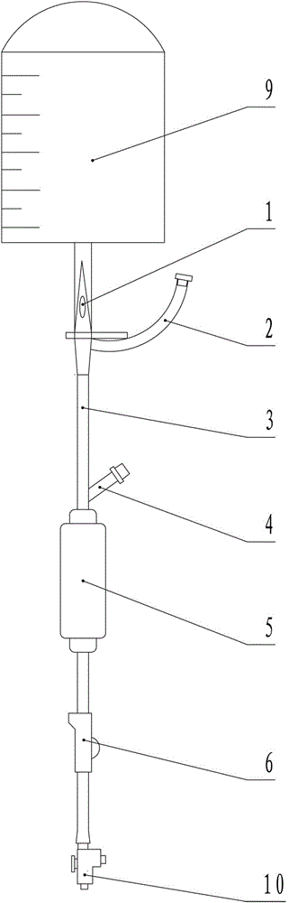 Nasal feeding device for nutrient solution