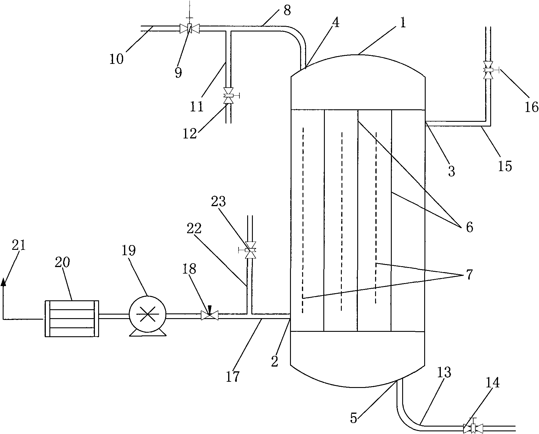 Cold and hot type adsorption-desorption device and adsorption-desorption method thereof