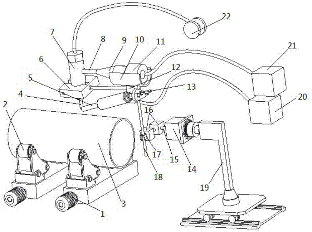 Device and method for welding high steel grade and large wall thickness pipeline steel